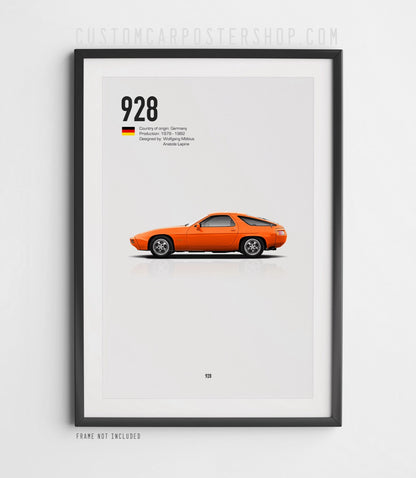 Porsche 928 (1978 - 1982) Poster
