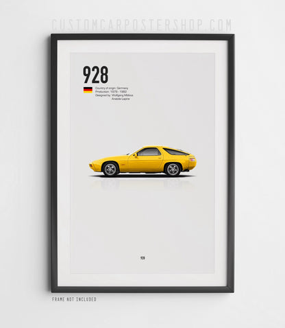 Porsche 928 (1978 - 1982) Poster
