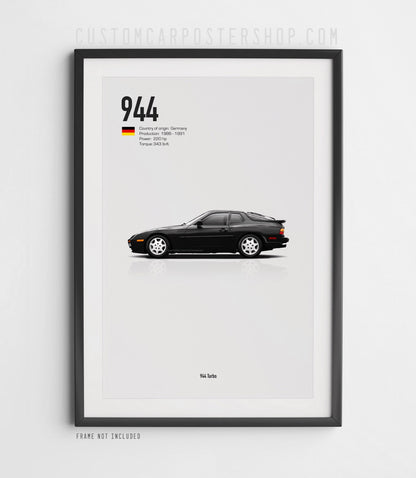 Porsche 944 Turbo Poster