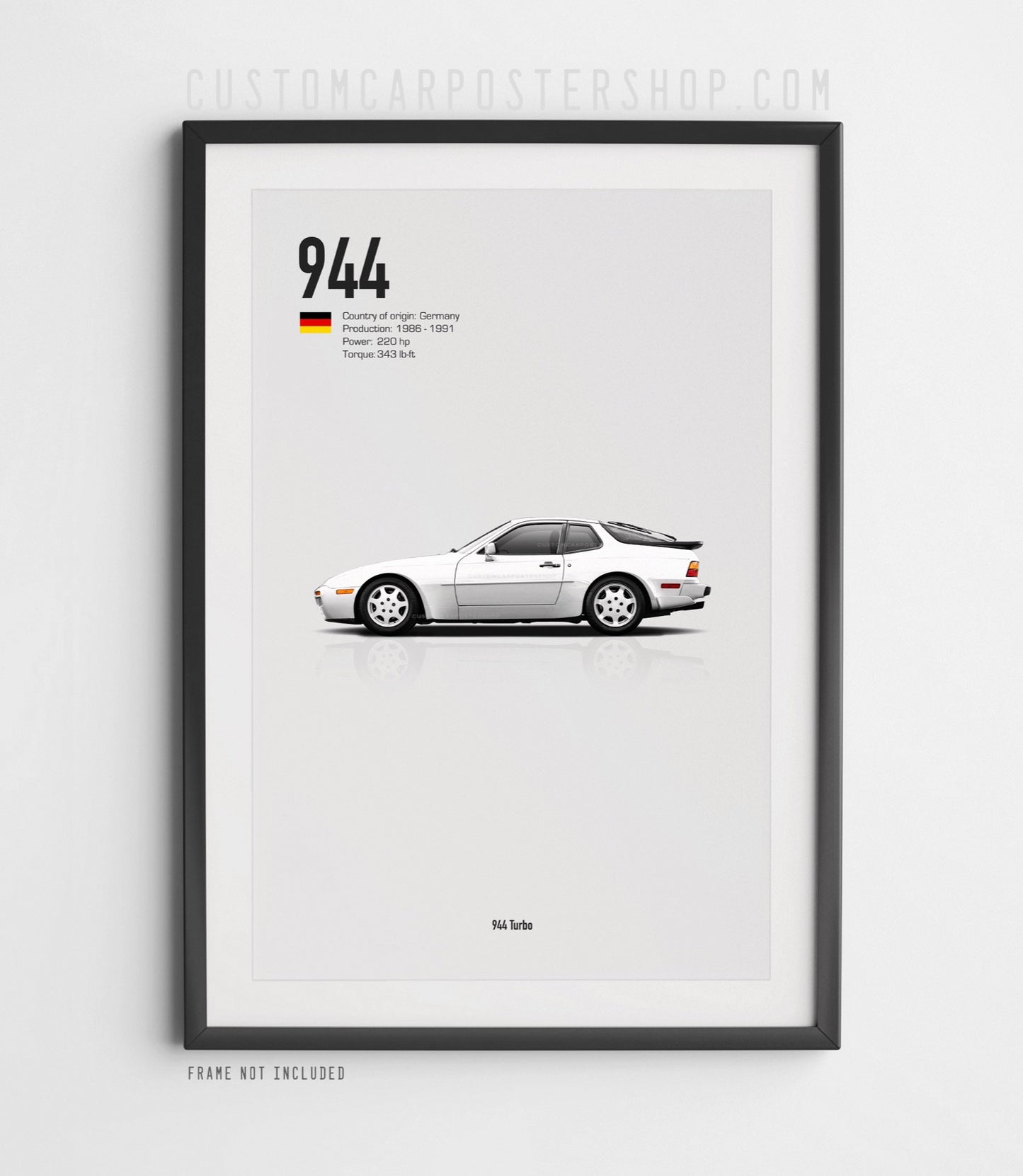 Porsche 944 Turbo Poster