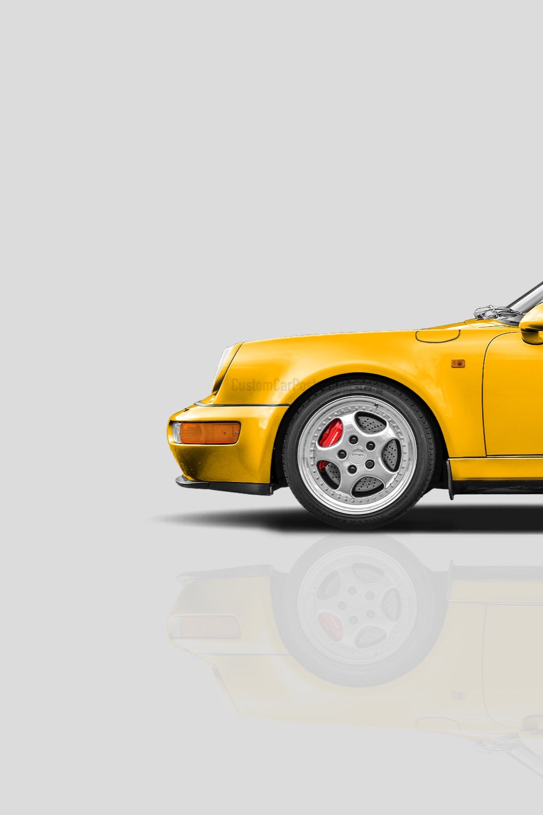 Porsche 911 964 Turbo Poster