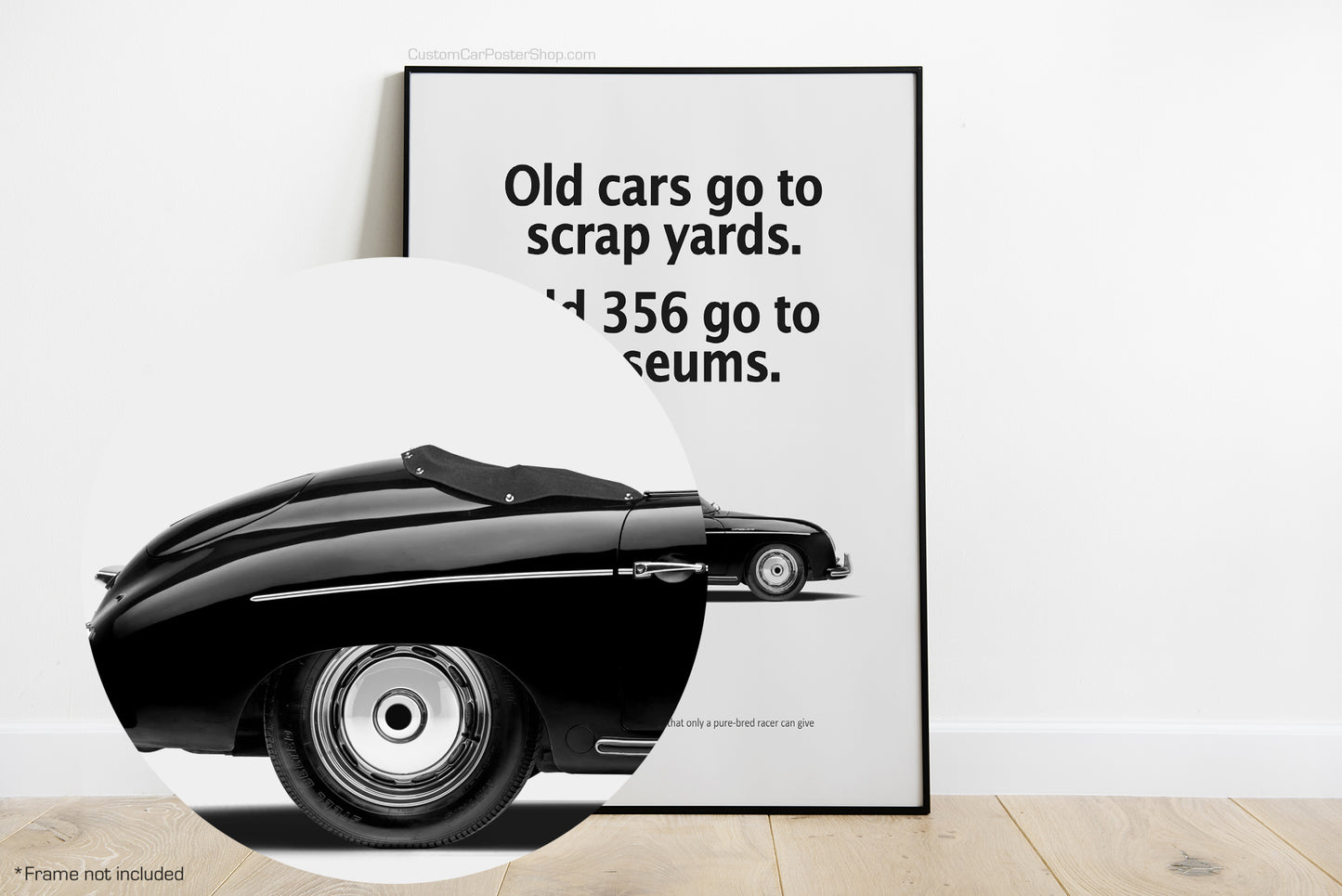 Porsche 356 Speedster Vintage Porsche Ads - Go to Museums