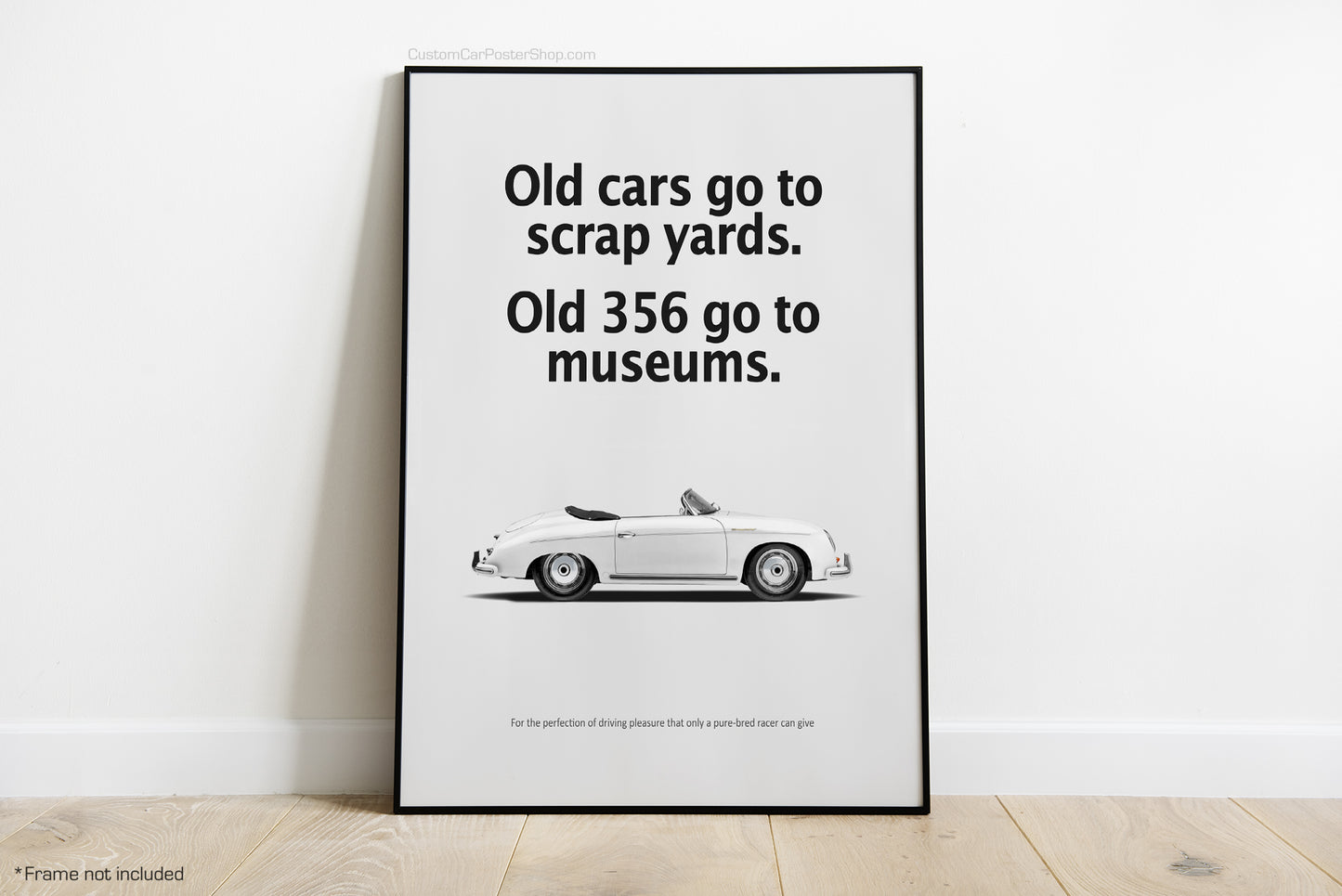 Porsche 356 Speedster Vintage Porsche Ads - Go to Museums