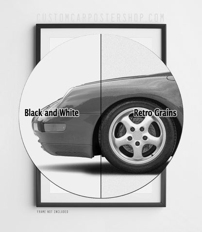 Porsche 911 Carrera 4 (993) Classic Ad Poster - Keep You on the Road