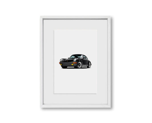 Porsche 911 Carrera 18x24" Framed Print (Commissioned)