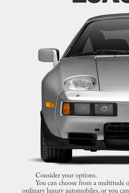Porsche 928 Vintage Print Ad - Luxury 928