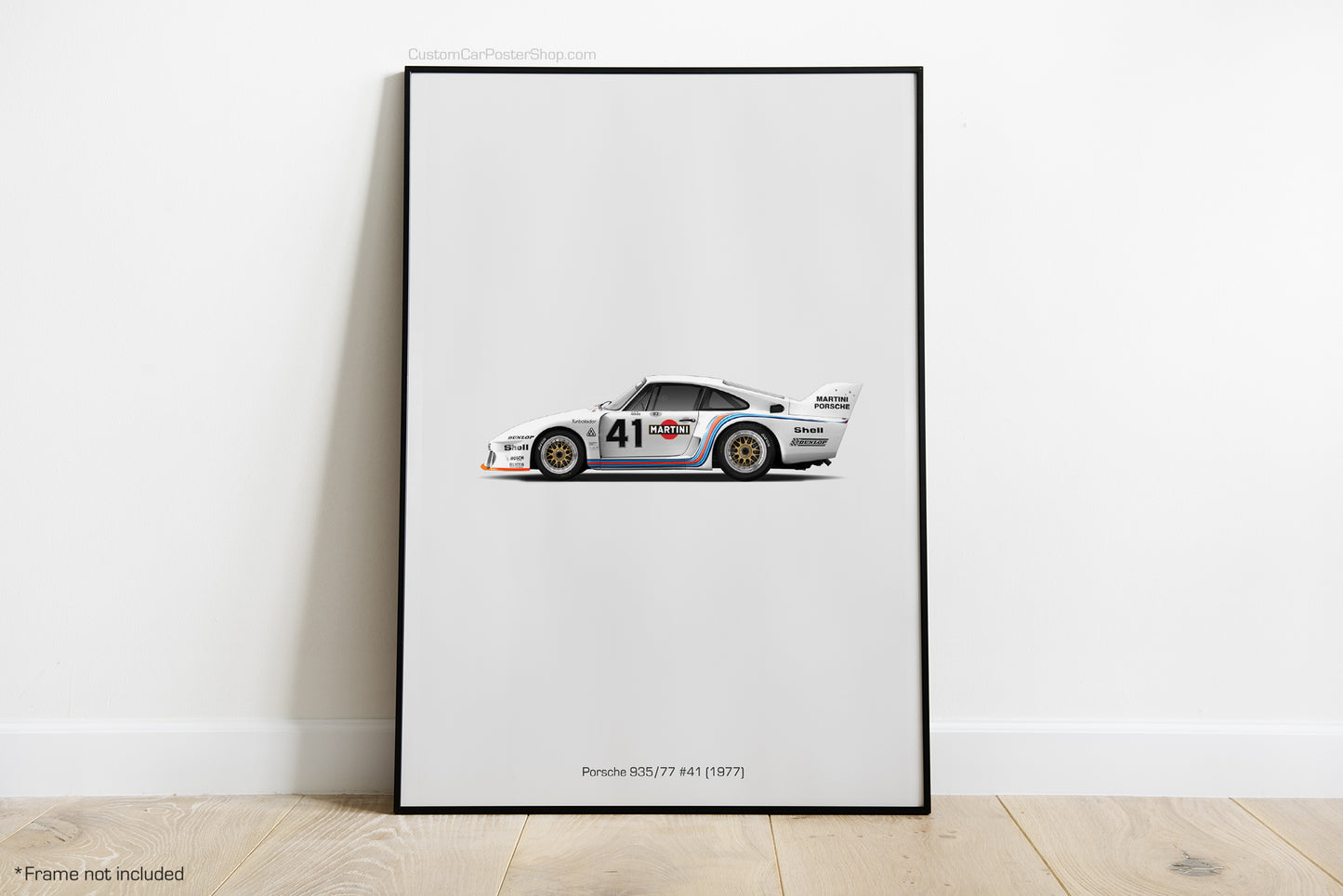 Porsche 935/77 Martini Racing Wall Art - Liveries