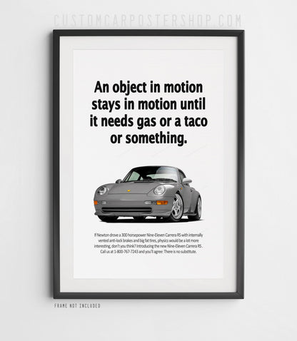 Porsche 911 (993) Carrera RS Ad - Object in Motion