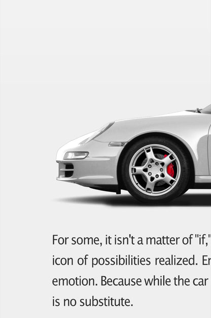 Porsche 911 C2S (997) Print Ad - Sold in 1973