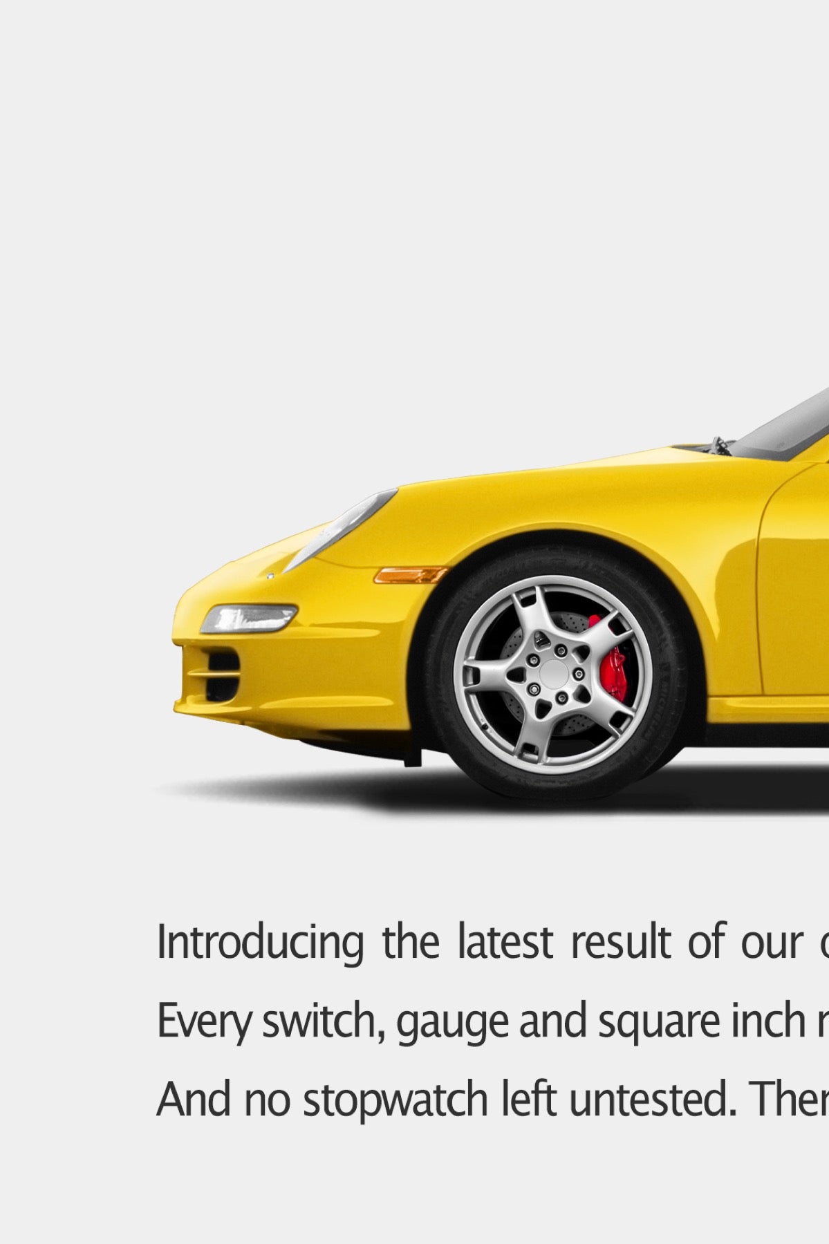 Porsche 911 Carrera S (997) Print Ad - Zero to Sixty