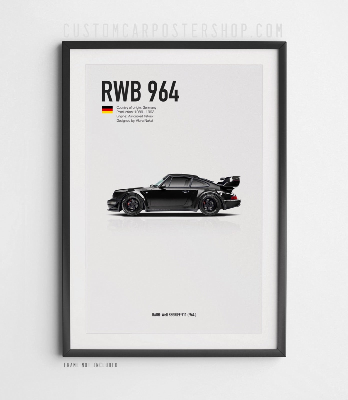 RWB Porsche 964 Poster