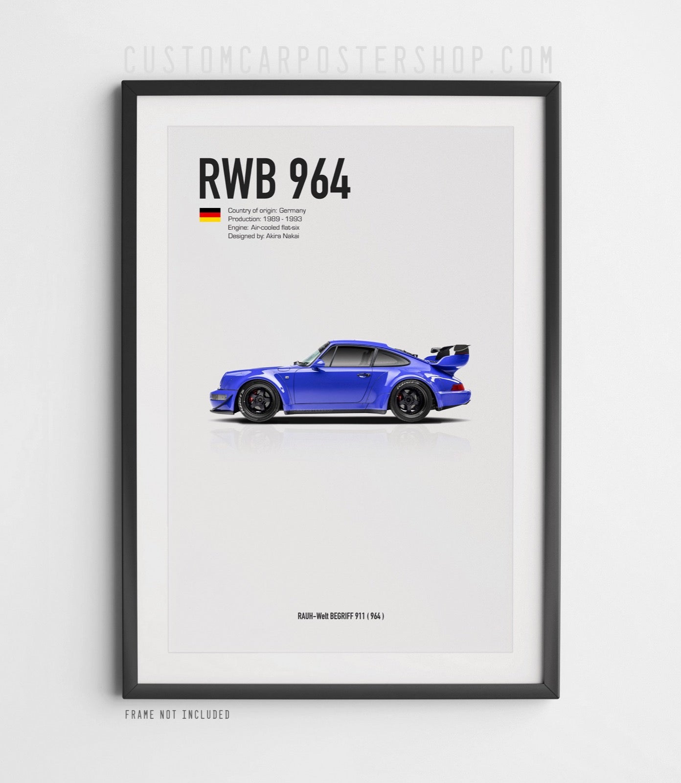 RWB Porsche 964 Poster