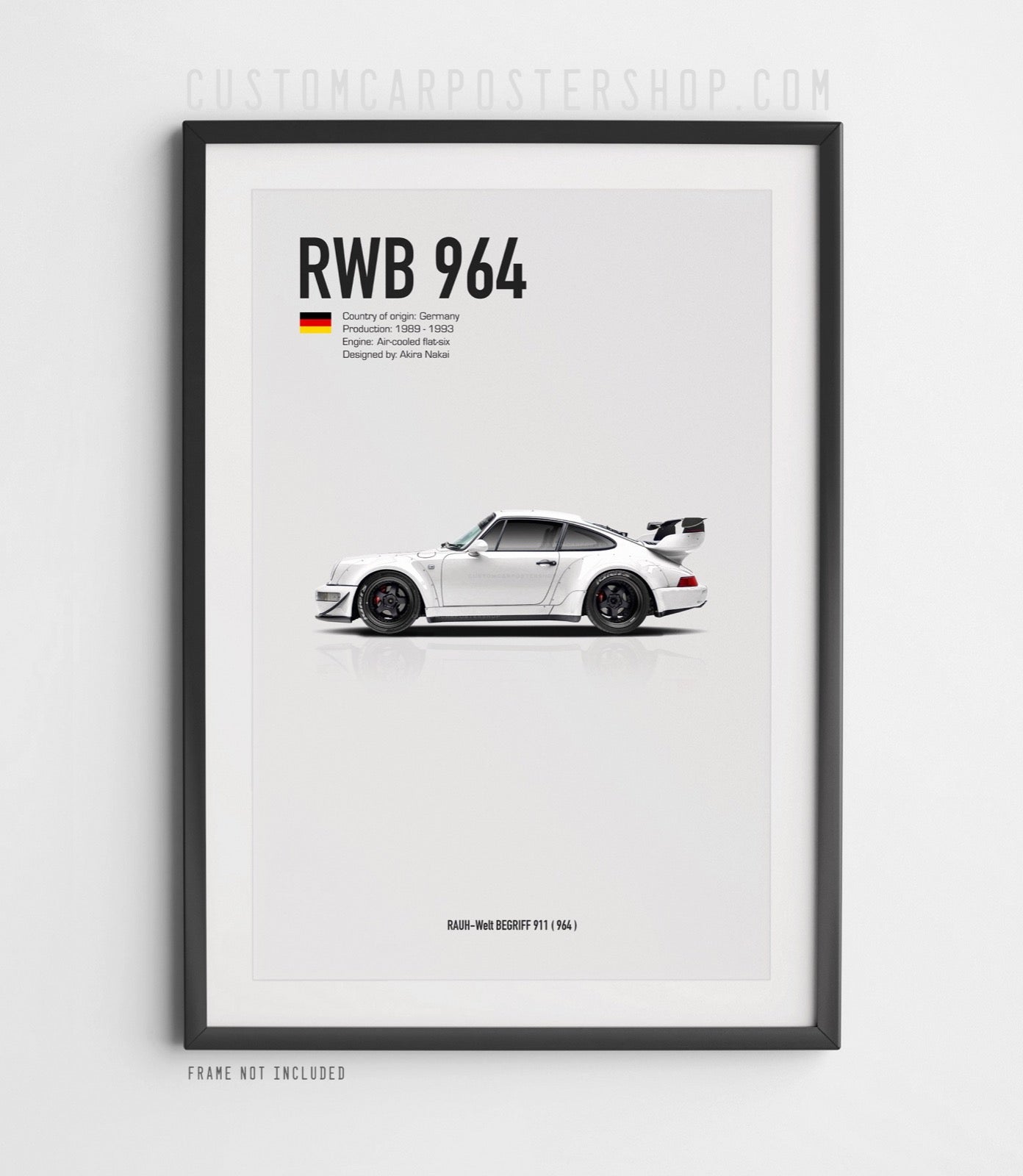 RWB Porsche 964 Poster