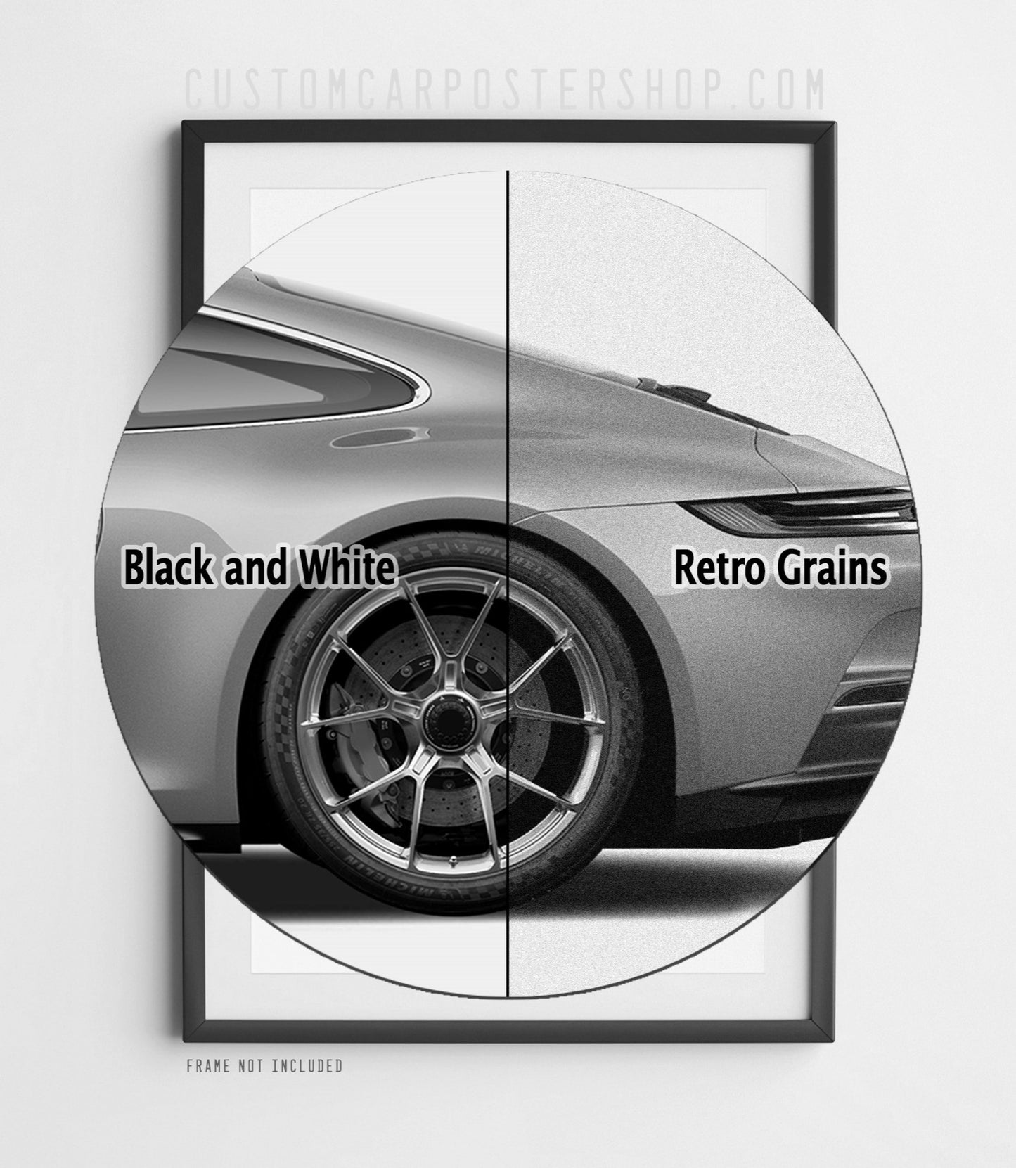 Porsche 911 (992.1) GT3 Touring Ad Poster - Adds to Its Appeal
