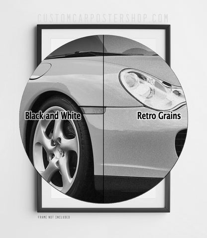 Porsche 996 Carrera 4S Remastered Print Ad - Secret to Life