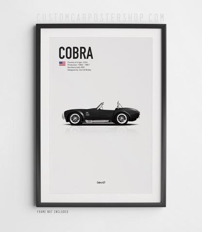 Shelby Cobra 427 Poster