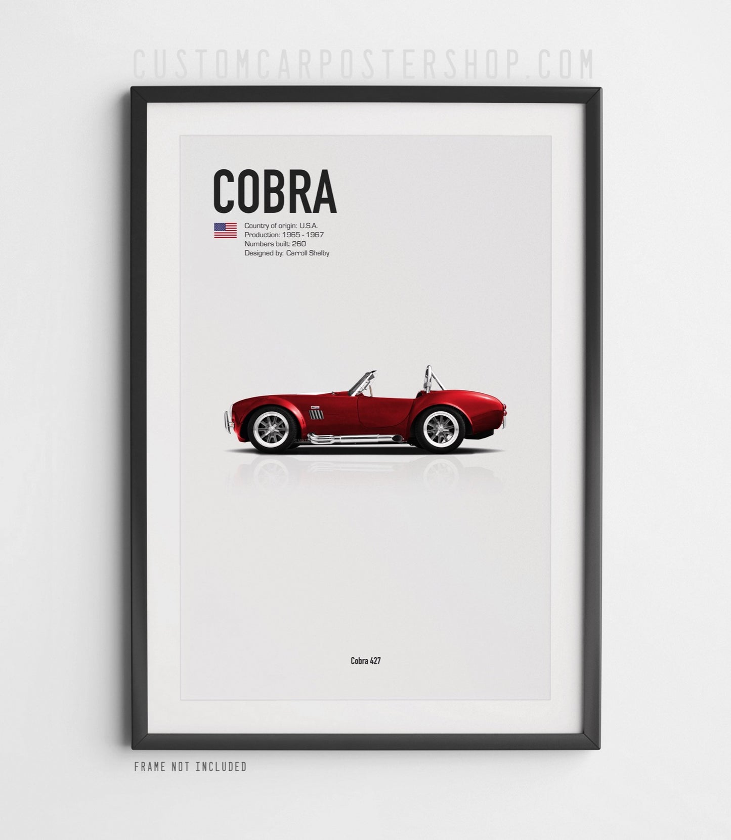 Shelby Cobra 427 Poster