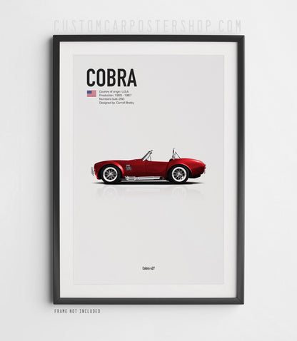 Shelby Cobra 427 Poster