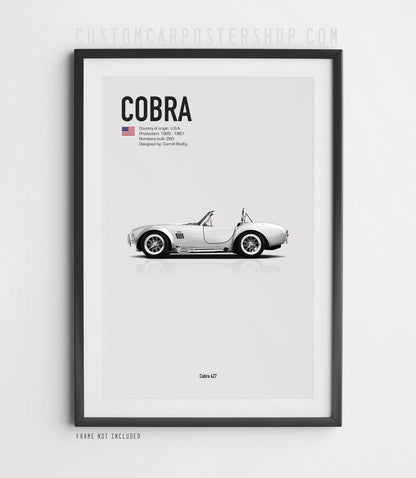 Shelby Cobra 427 Poster