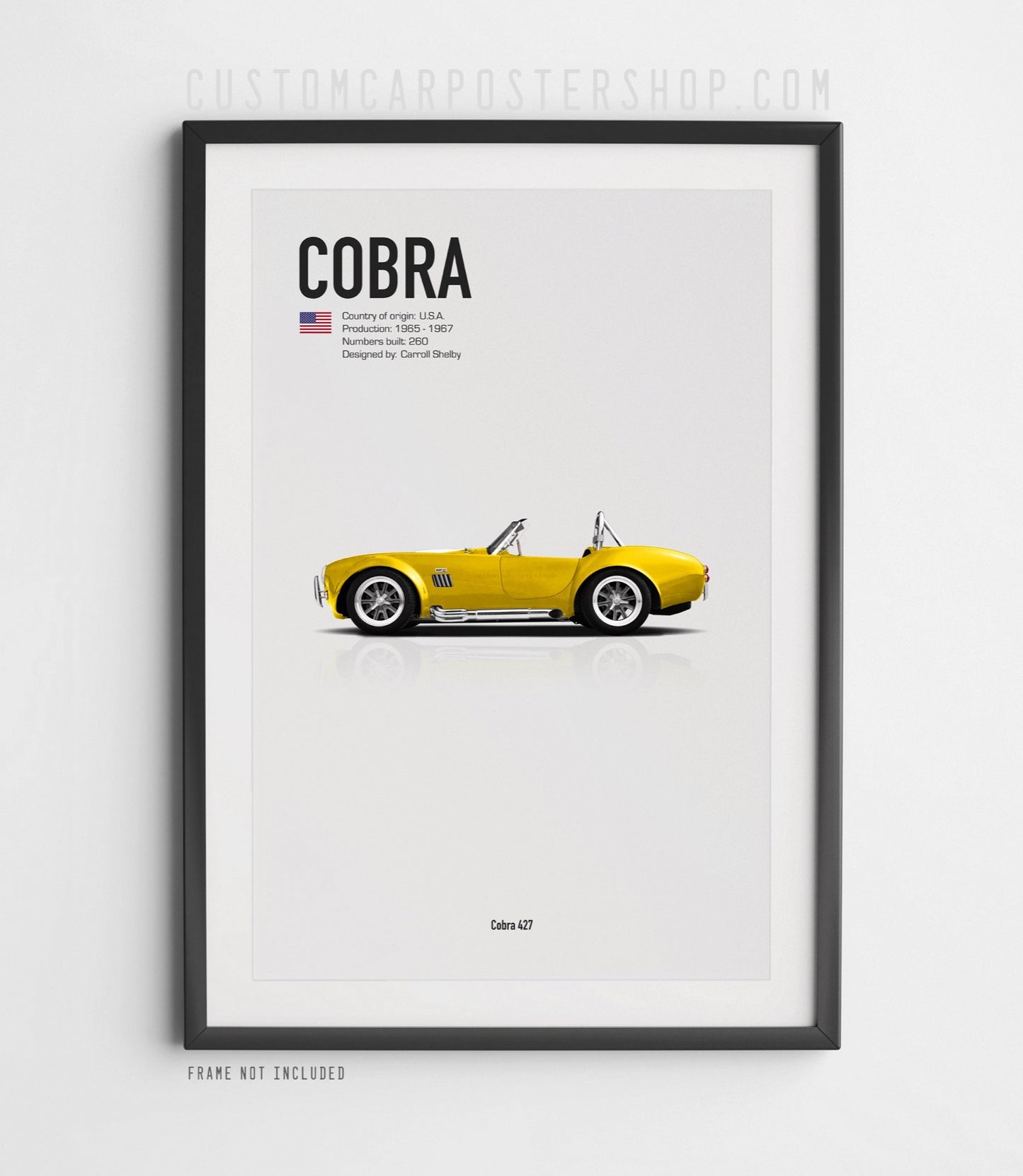 Shelby Cobra 427 Poster