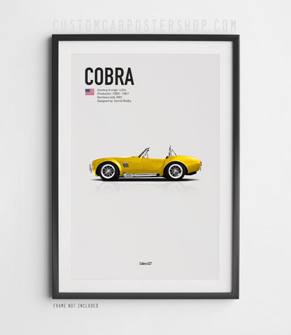 Shelby Cobra 427 Poster