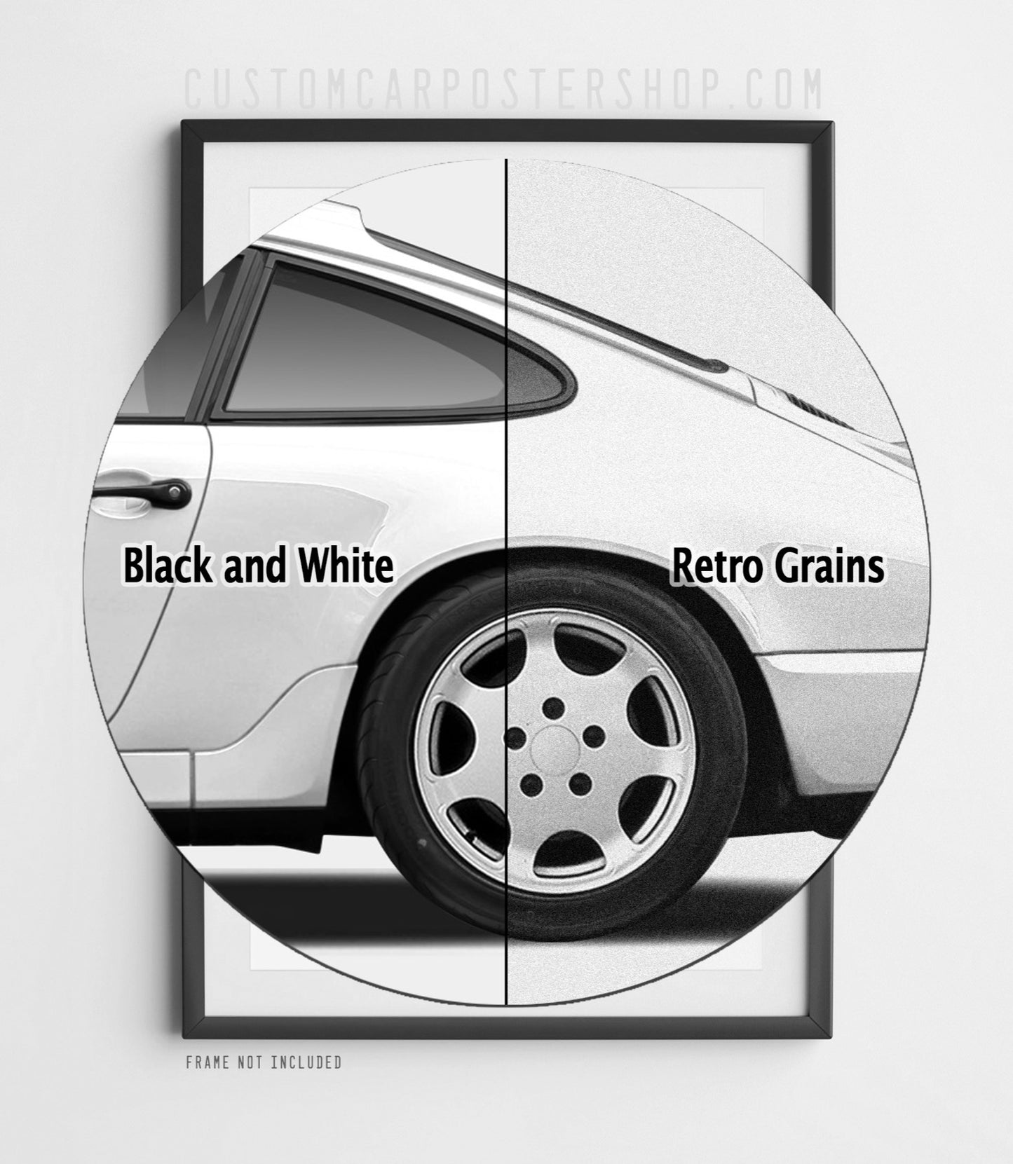 Porsche 911 Carrera 4 (964) Retro Print Ad - Overcompensate
