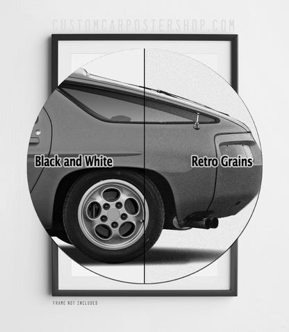 Porsche 928 Retro Ad - Streetcar Named Desire