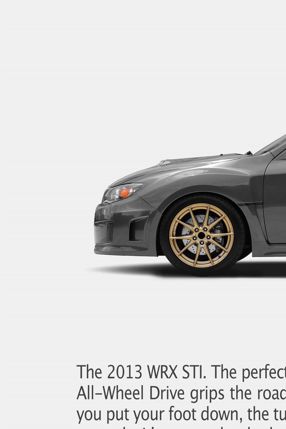 Subaru Impreza WRX STi Print Ad - Alley Cat