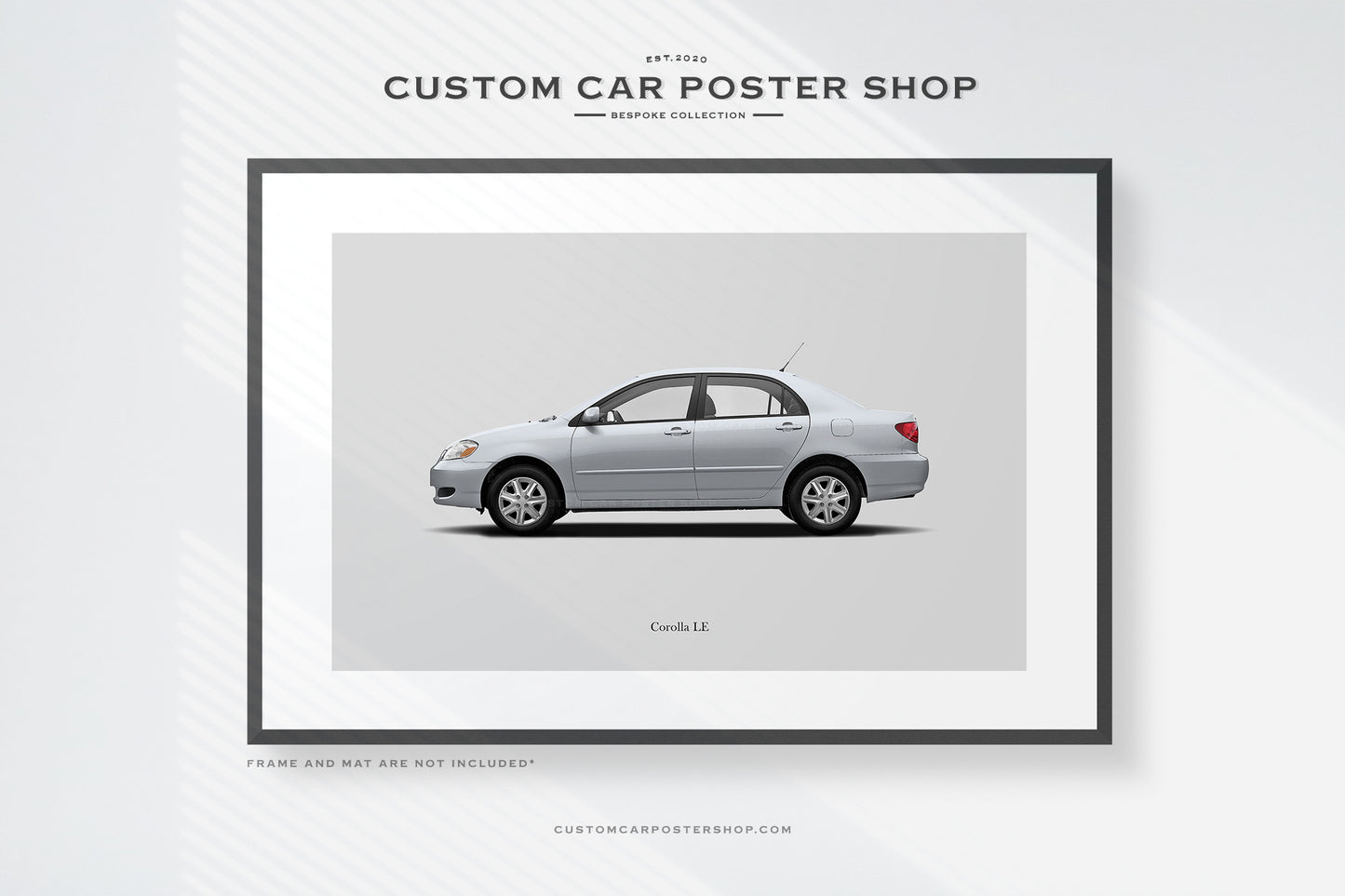 Toyota Corolla LE Poster (Commissioned)
