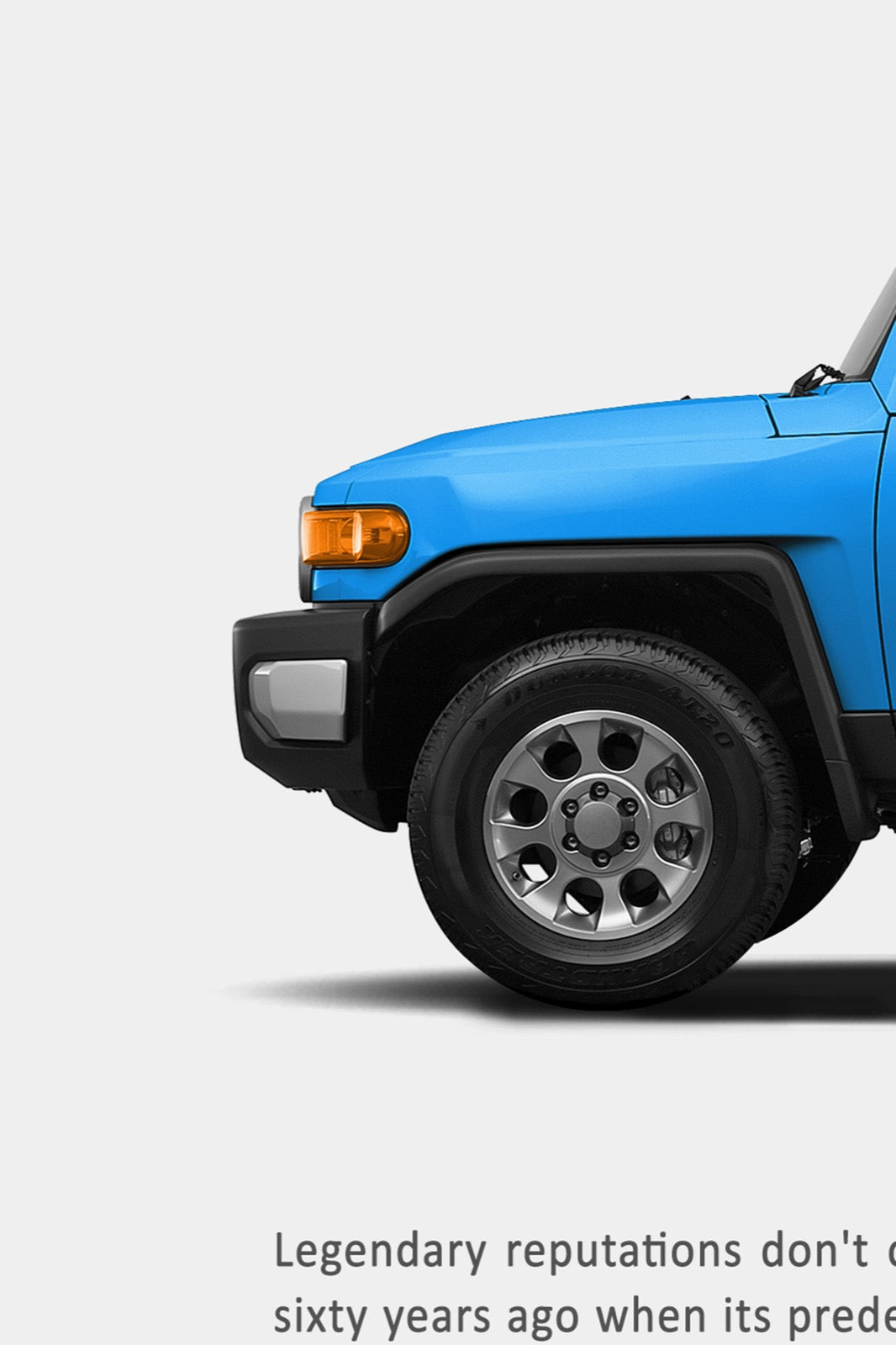 Toyota FJ Cruiser Print Ad - Street Cred