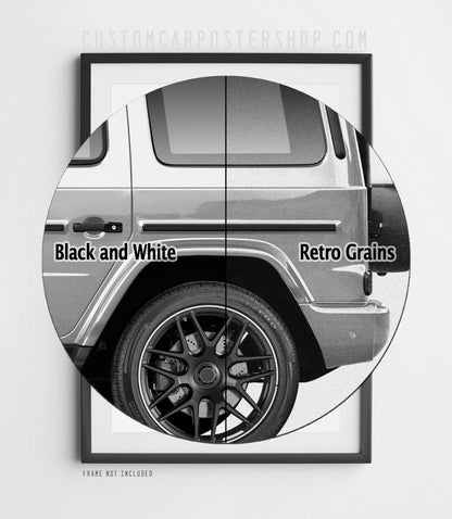 Mercedes-Benz G63 AMG Remastered Print Ad - Create Destiny