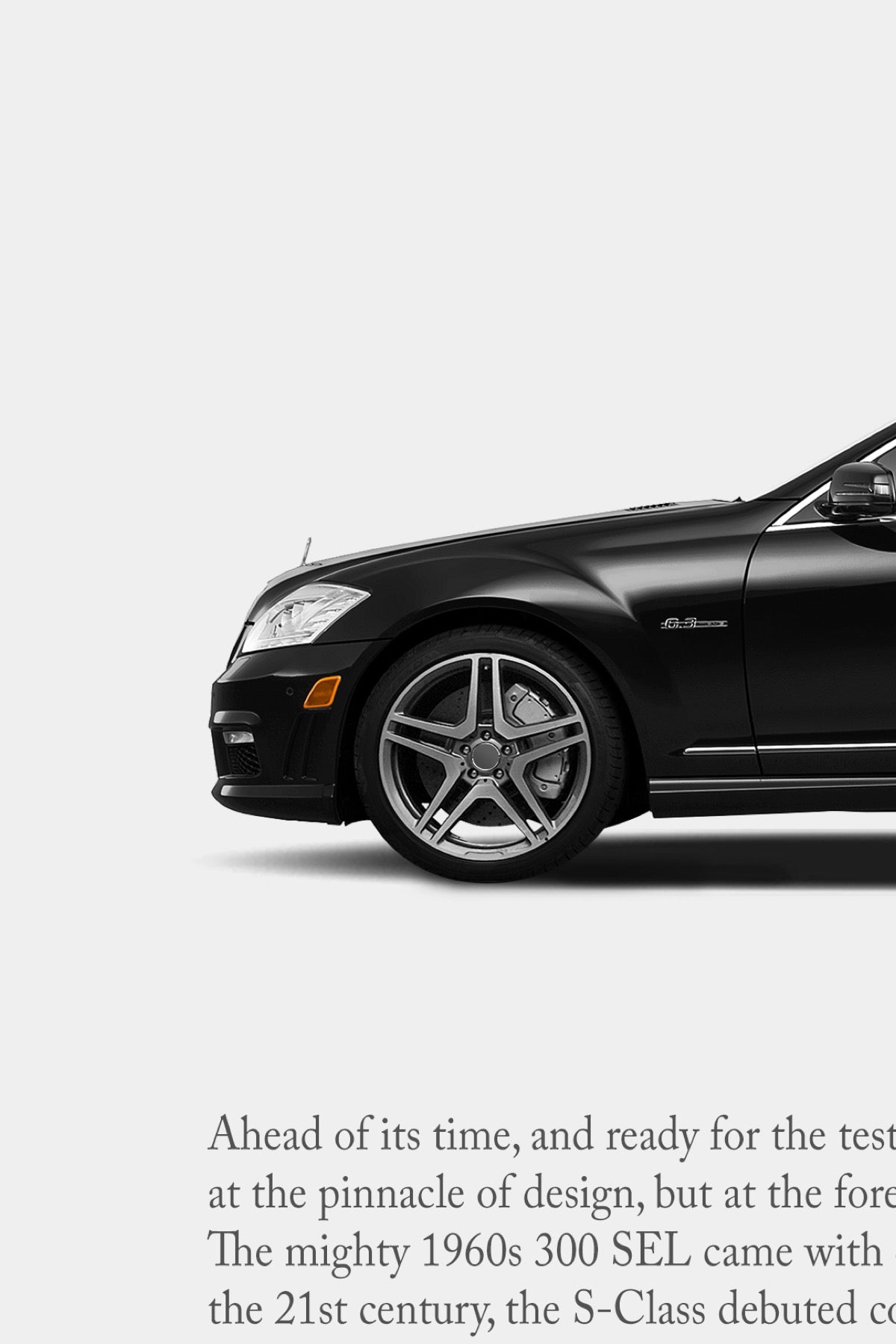 Mercedes-Benz S-Class W221 Print Ad - In 50 Years