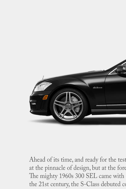 Mercedes-Benz S-Class W221 Print Ad - In 50 Years