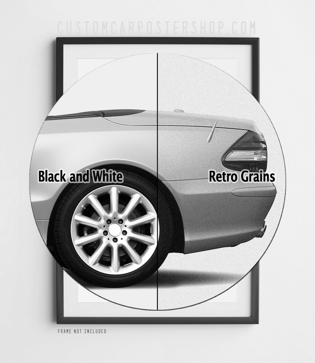Mercedes-Benz SL550 (R230) Retro Print Ad - Roadster