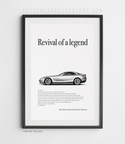 Mercedes-Benz SLR McLaren Print Ad - Legend