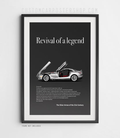 Mercedes-Benz SLR McLaren Print Ad - Legend