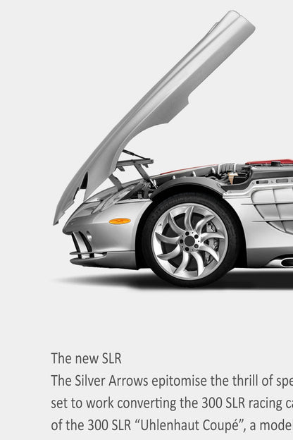 Mercedes-Benz SLR McLaren Print Ad - Legend