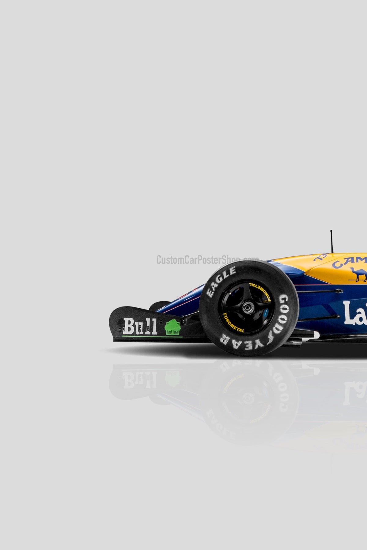 Williams FW14B Nigel Mansell F1 Poster – Classic Formula 1