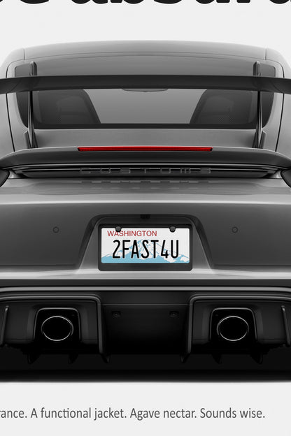 Porsche 718 Cayman GT4 RS Ad - Wise to be Absurd